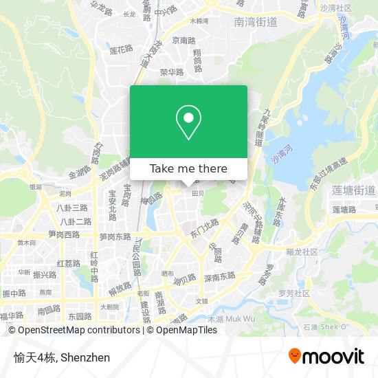 愉天4栋 map
