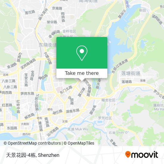天景花园-4栋 map