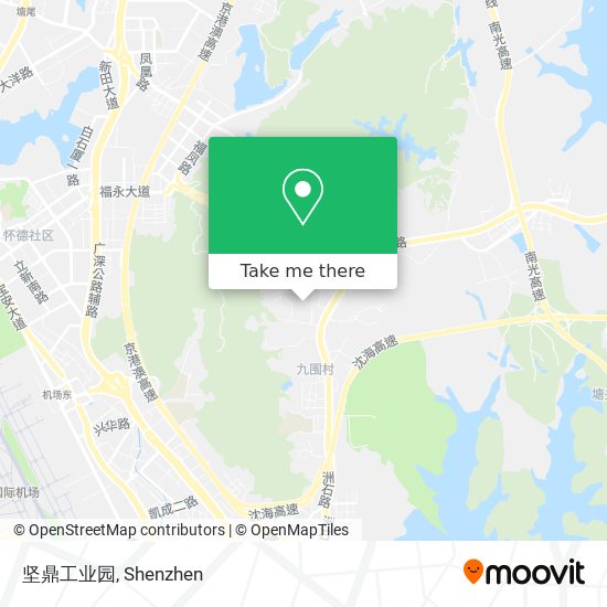 坚鼎工业园 map
