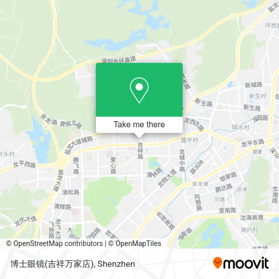 博士眼镜(吉祥万家店) map