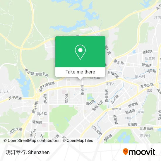 玥洱琴行 map