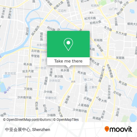 中亚会展中心 map