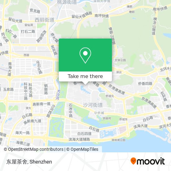 东屋茶舍 map