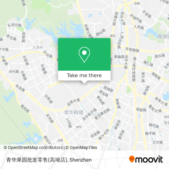 青华果园批发零售(高坳店) map