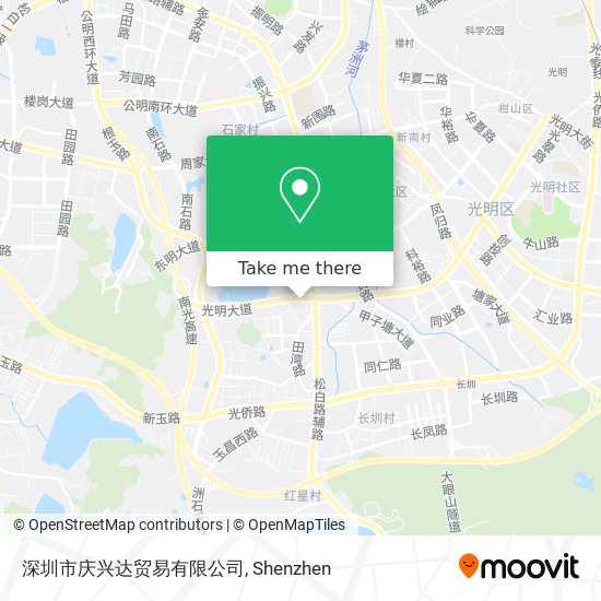 深圳市庆兴达贸易有限公司 map