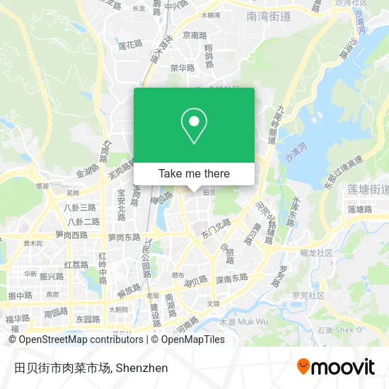 田贝街市肉菜市场 map