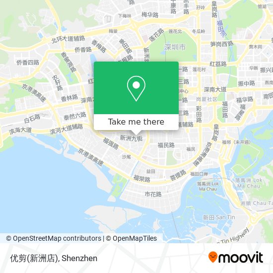 优剪(新洲店) map