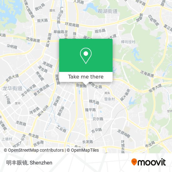 明丰眼镜 map