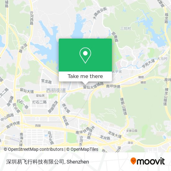 深圳易飞行科技有限公司 map