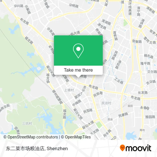 东二菜市场粮油店 map