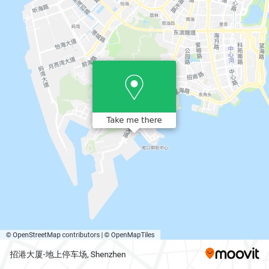 招港大厦-地上停车场 map