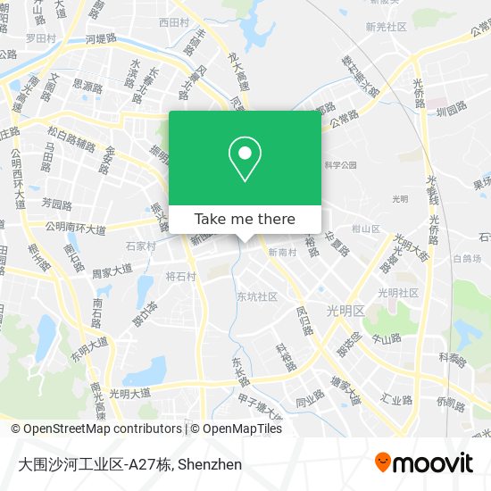 大围沙河工业区-A27栋 map