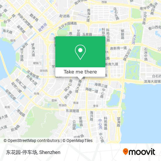 东花园-停车场 map