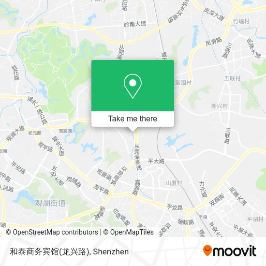 和泰商务宾馆(龙兴路) map