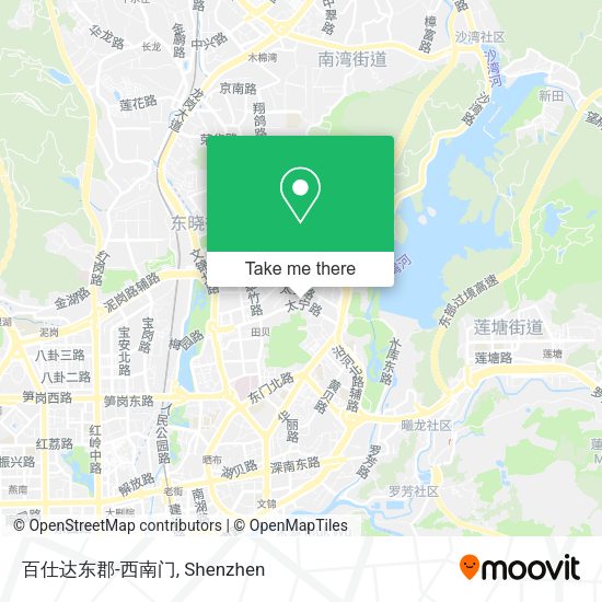 百仕达东郡-西南门 map