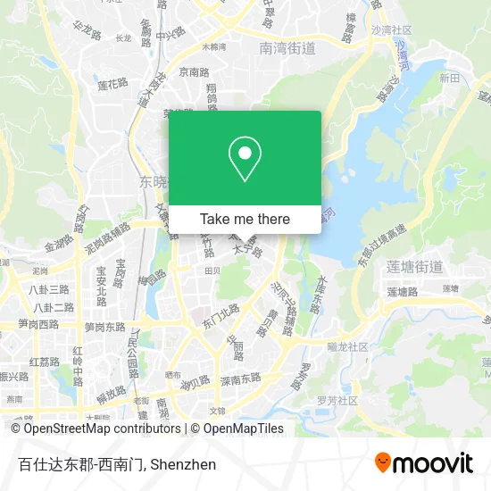 百仕达东郡-西南门 map