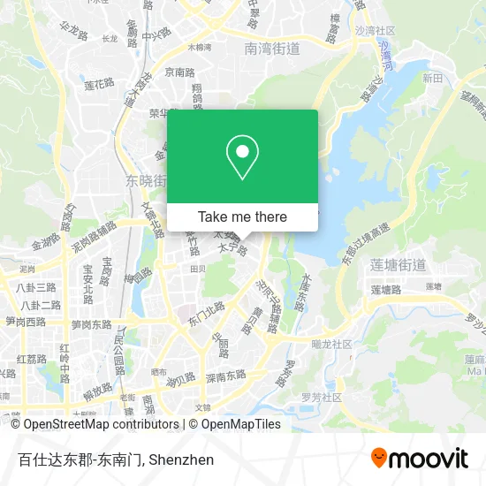 百仕达东郡-东南门 map