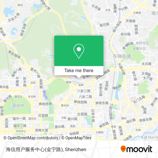 海信用户服务中心(金宁路) map