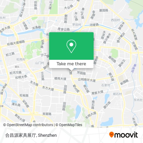 合昌源家具展厅 map