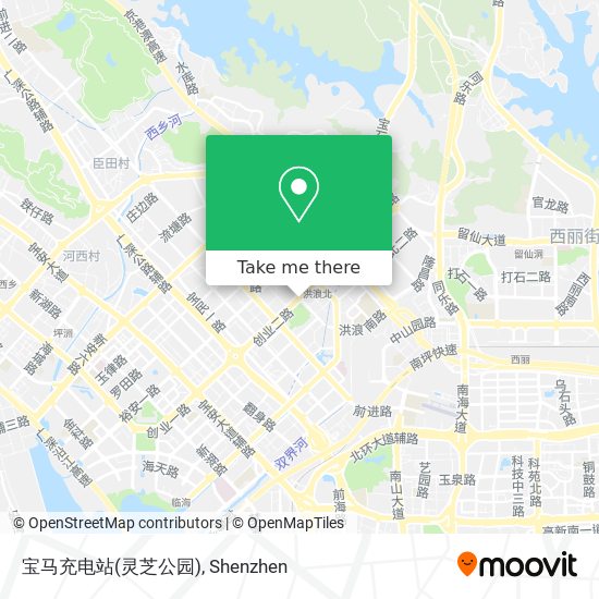 宝马充电站(灵芝公园) map