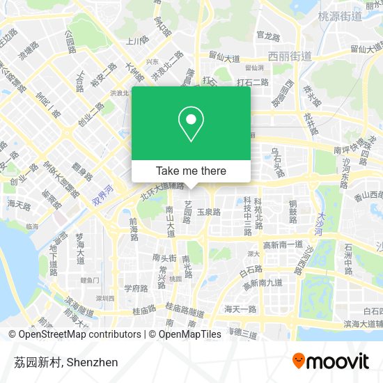荔园新村 map