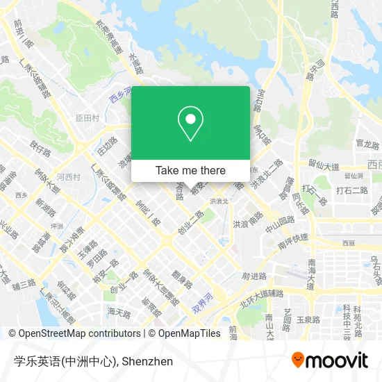 学乐英语(中洲中心) map