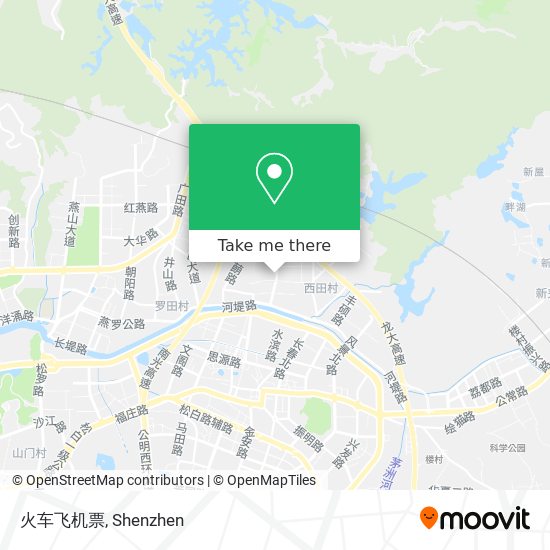 火车飞机票 map