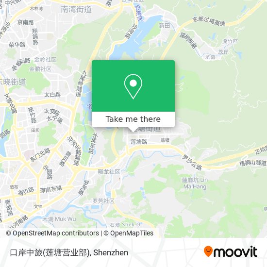 口岸中旅(莲塘营业部) map