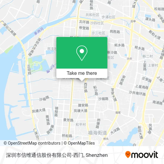深圳市信维通信股份有限公司-西门 map