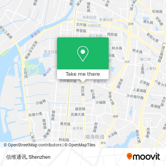 信维通讯 map