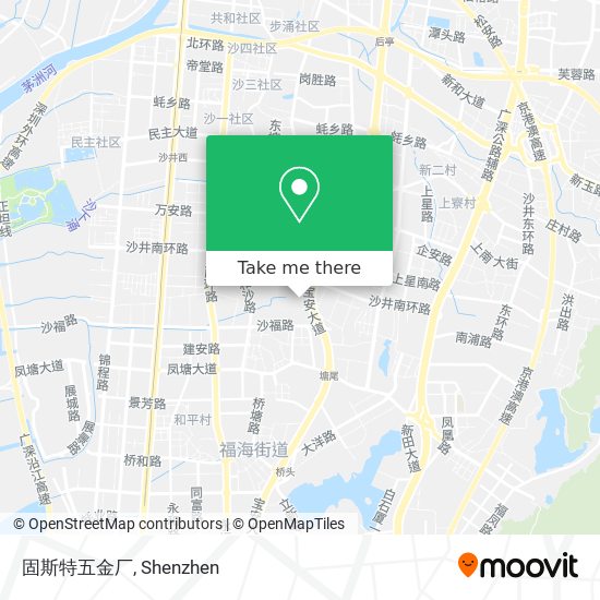 固斯特五金厂 map