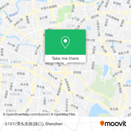 G107/潭头东路(路口) map