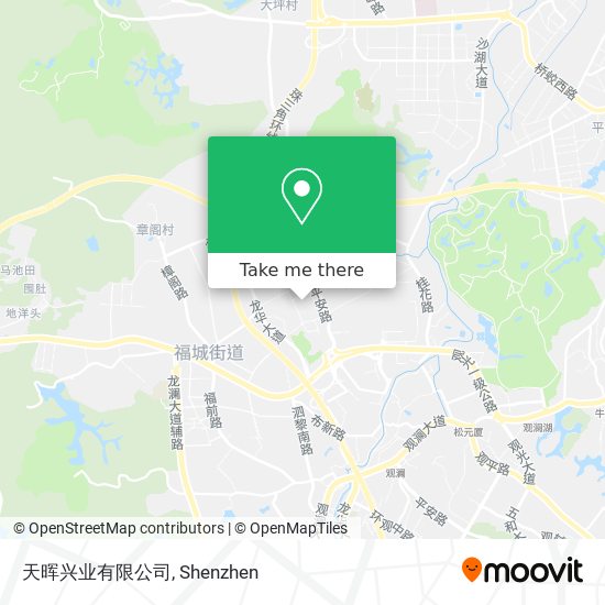天晖兴业有限公司 map