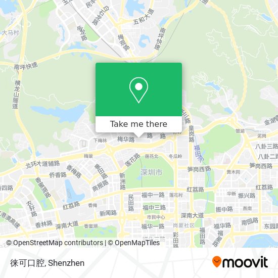 徕可口腔 map