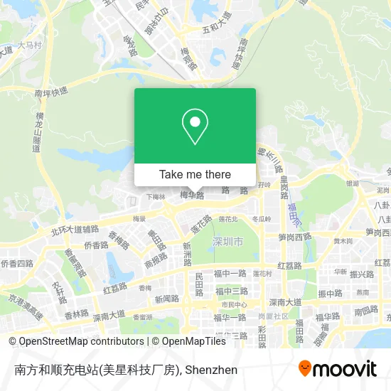 南方和顺充电站(美星科技厂房) map