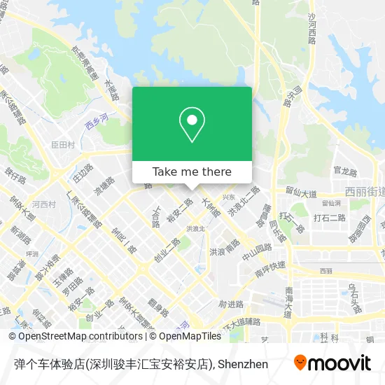 弹个车体验店(深圳骏丰汇宝安裕安店) map