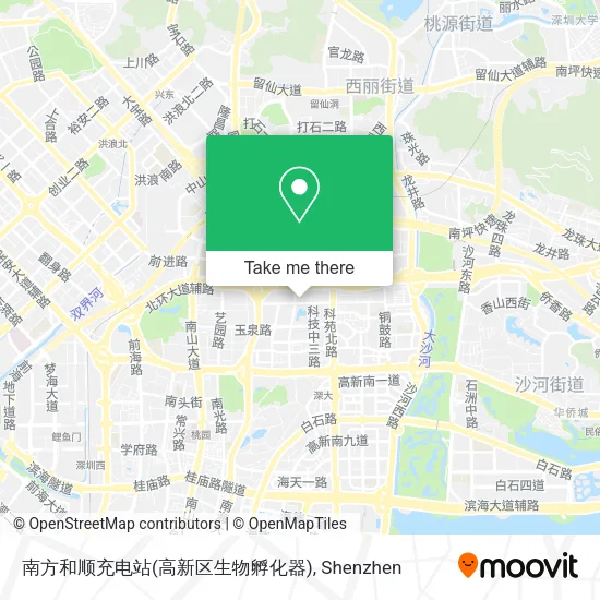 南方和顺充电站(高新区生物孵化器) map