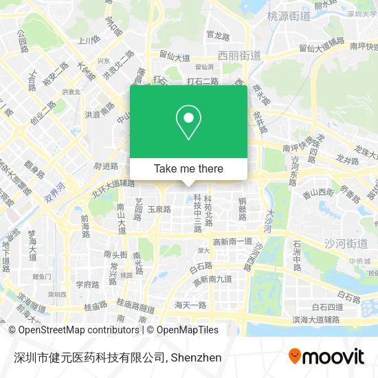 深圳市健元医药科技有限公司 map