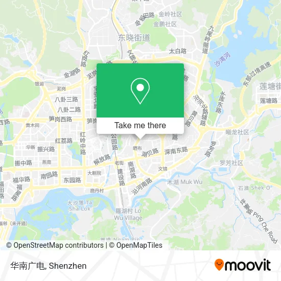 华南广电 map