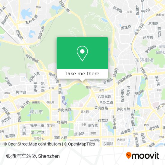 银湖汽车站② map