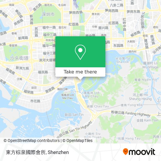 東方棕泉國際會所 map