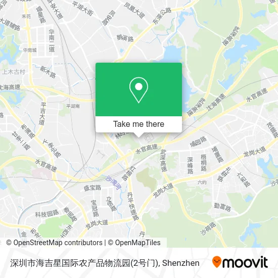 深圳市海吉星国际农产品物流园(2号门) map
