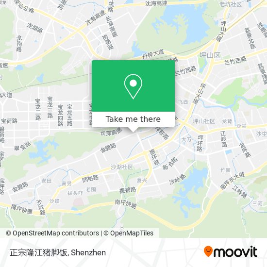 正宗隆江猪脚饭 map