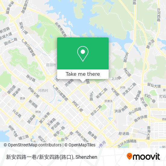 新安四路一巷/新安四路(路口) map