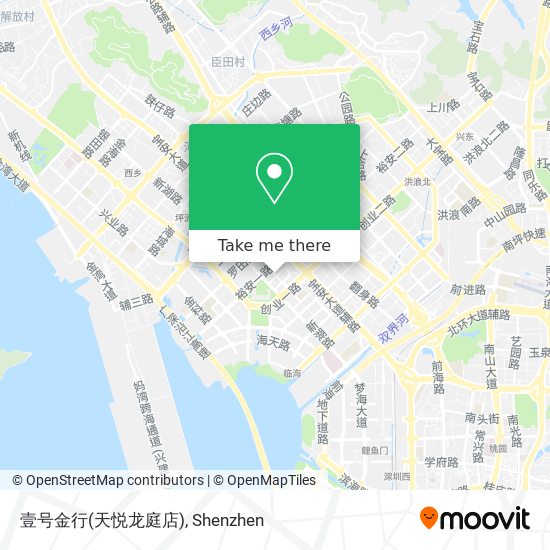 壹号金行(天悦龙庭店) map