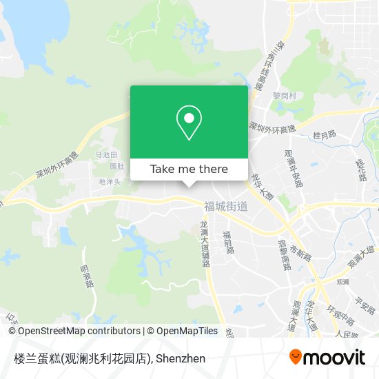 楼兰蛋糕(观澜兆利花园店) map