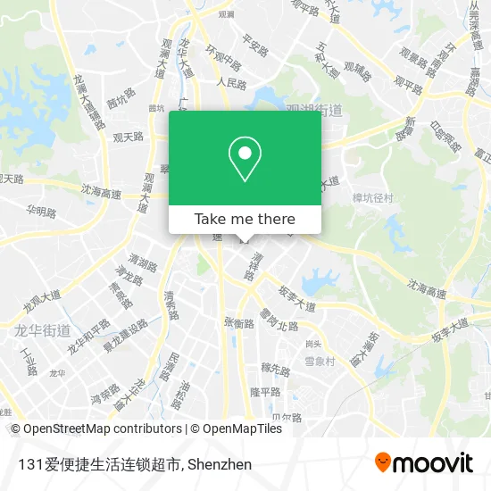 131爱便捷生活连锁超市 map