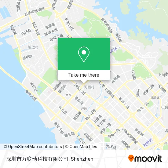 深圳市万联动科技有限公司 map