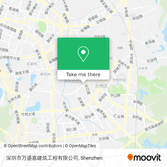 深圳市万盛嘉建筑工程有限公司 map
