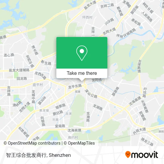 智王综合批发商行 map